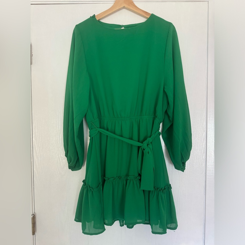 Green Wedding Guest Dress by Flying Tomato Women’s Size Large